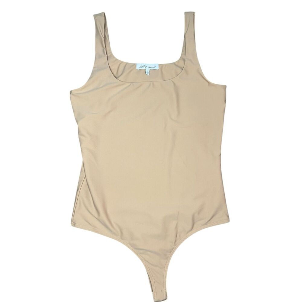 Betro Simone Women’s‎ Medium Bodysuit Tank Top Square Neck Stretch